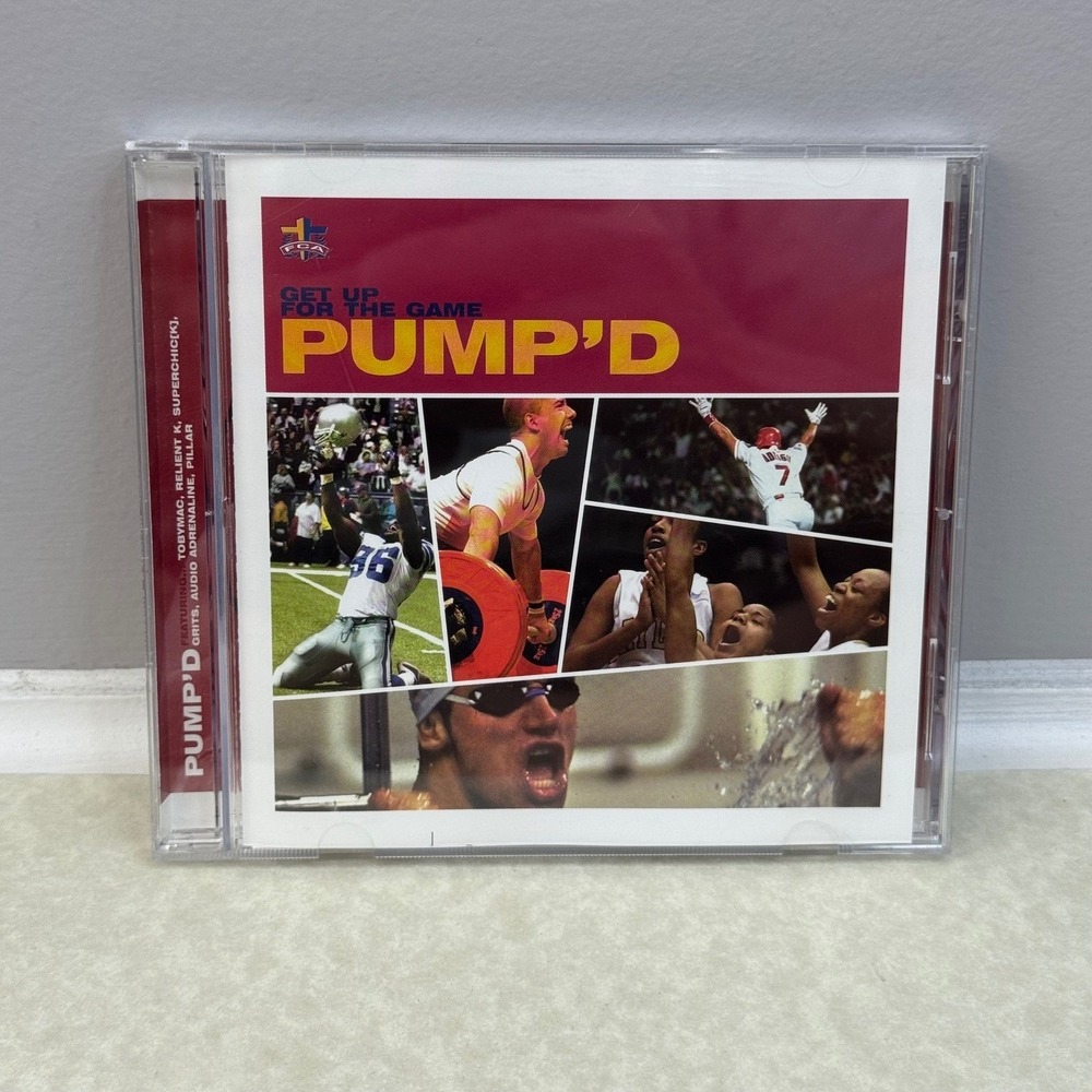 Get Up For The Game Pump'd CD Various‎ Artists Christian Rock Pop Music